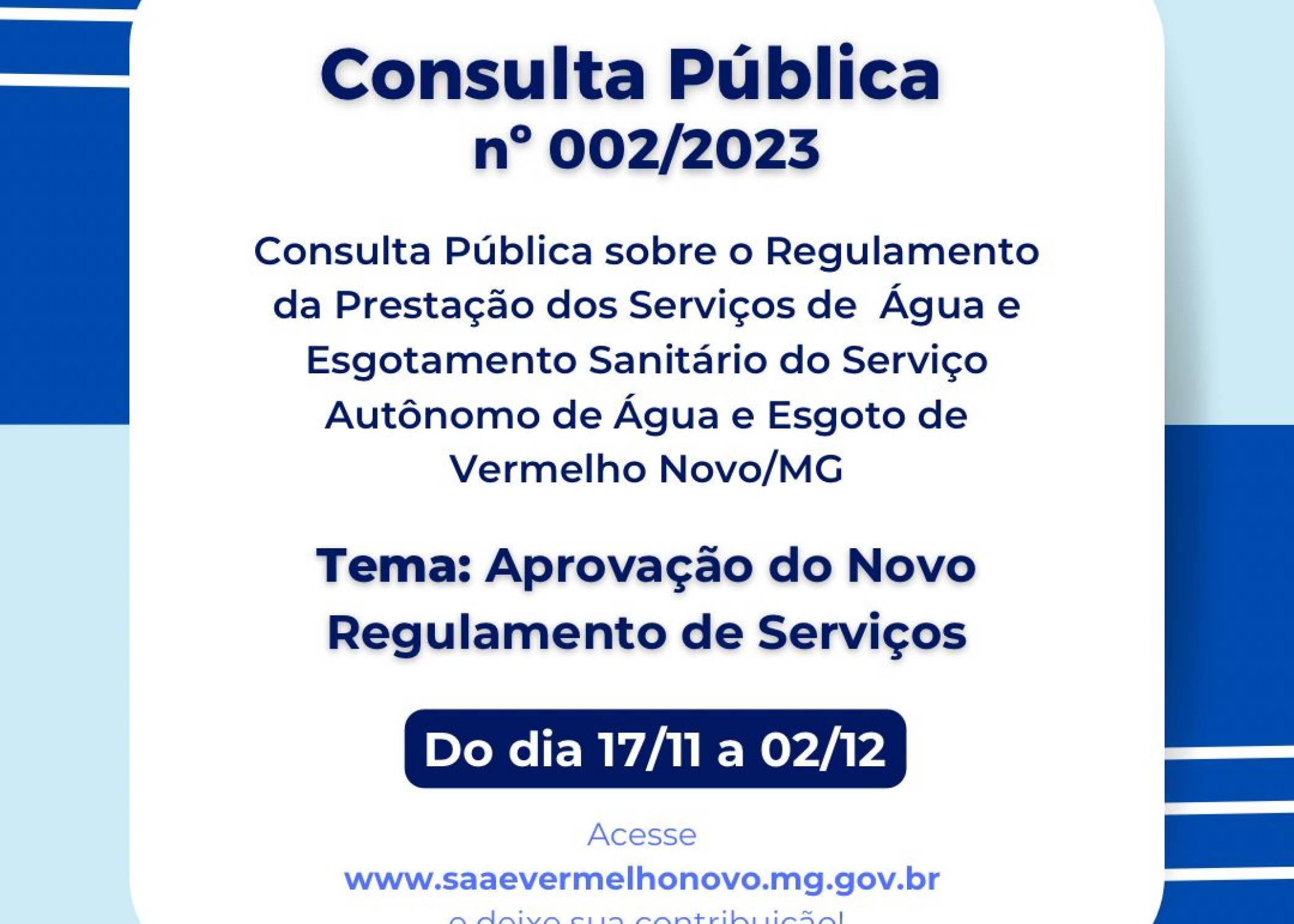 Consulta Pública Nº 002/2023